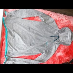 ⚡️gray nike hoodie